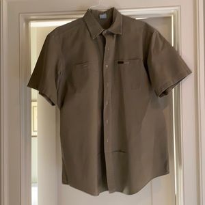 Carhartt Men's Casual Button Down Shirt - Brown